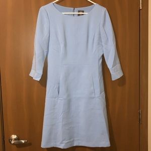 Baby blue dress